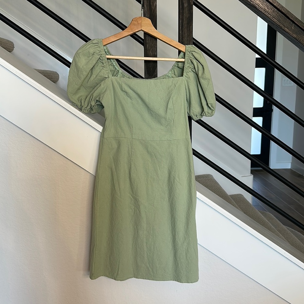 Nasty gal green dress size 4